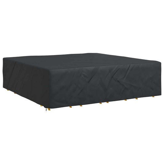 Furniture Cover Plain Black 260 x 260 x 90 cm 210D