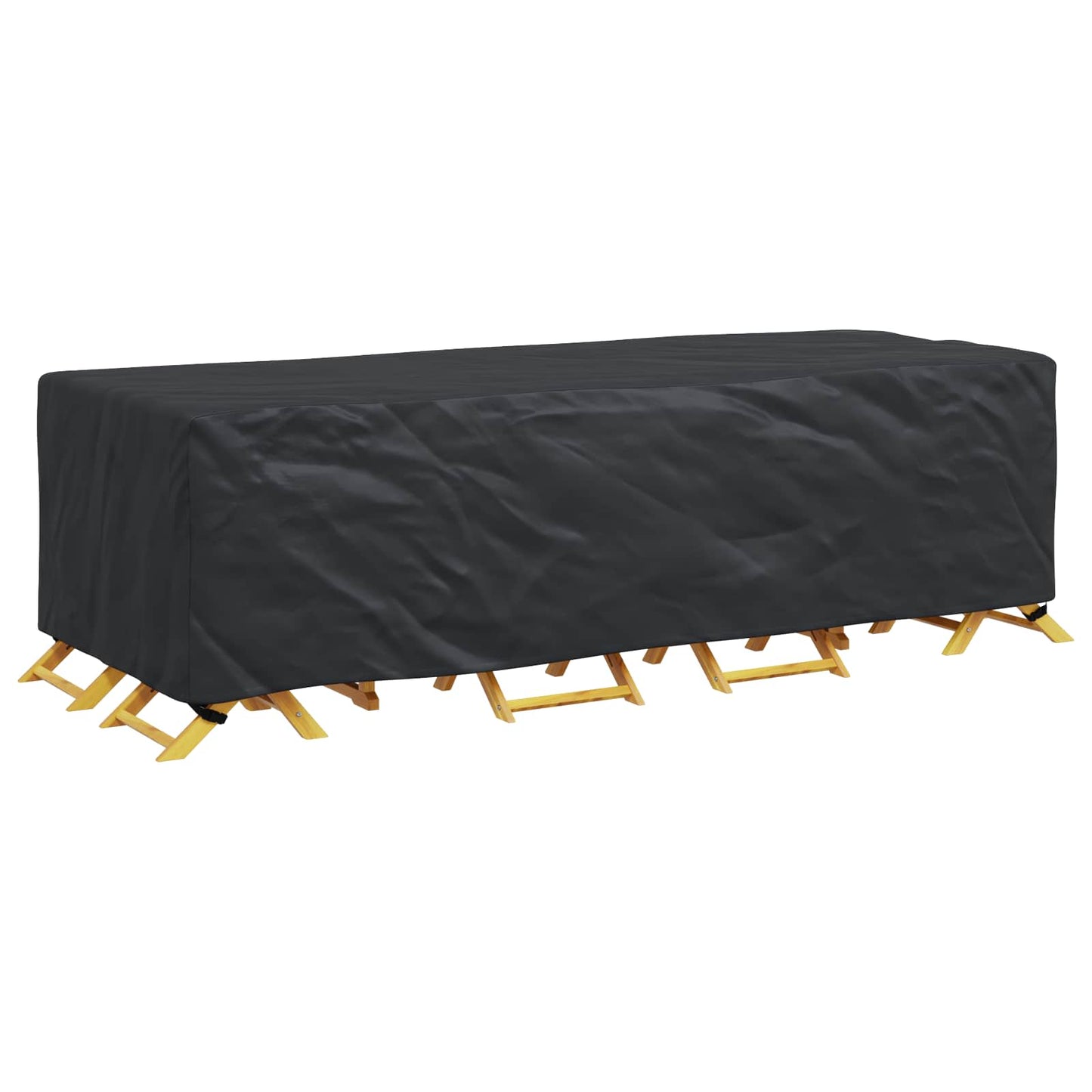 Furniture Cover Plain Black 270 x 110 x 70 cm 210D