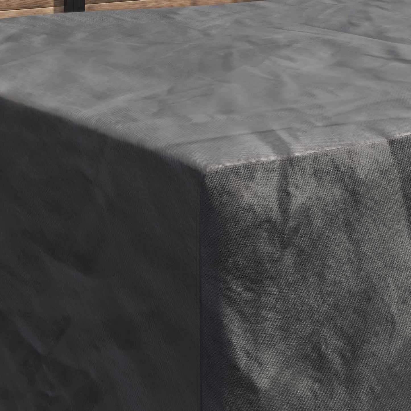 Furniture Cover Plain Black 270 x 180 x 90 cm 210D