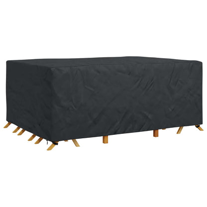 Furniture Cover Plain Black 270 x 180 x 90 cm 600D