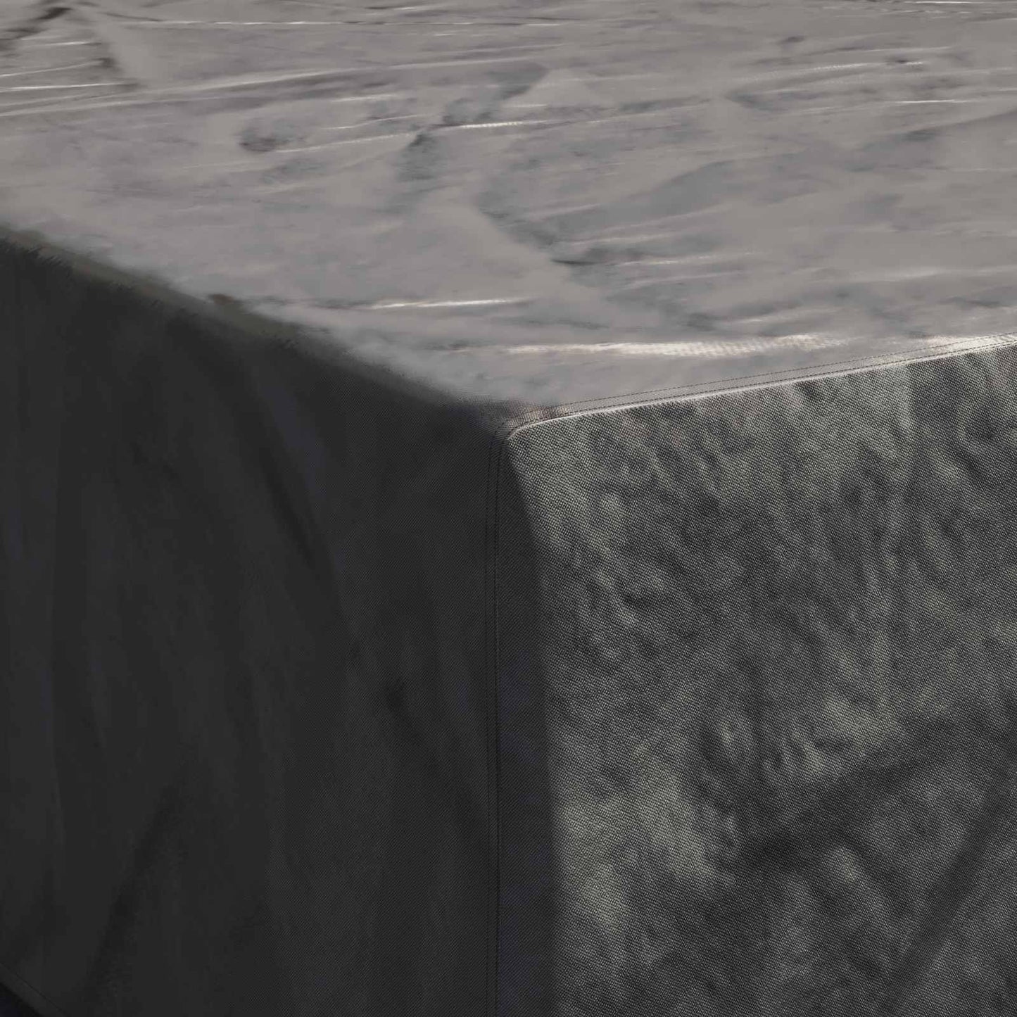 Furniture Cover Plain Black 275 x 275 x 70 cm 420D