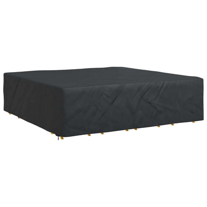 Furniture Cover Plain Black 275 x 275 x 70 cm 420D