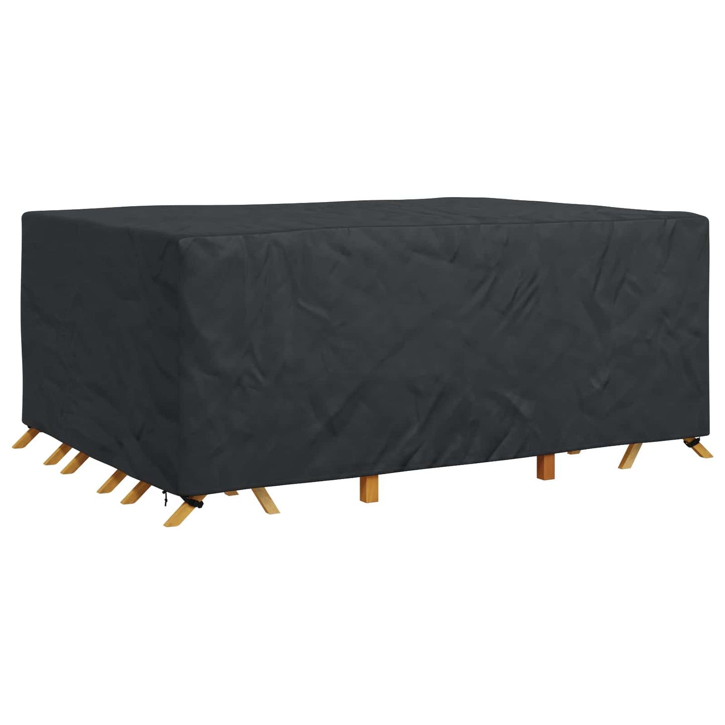 Furniture Cover Plain Black 280 x 204 x 106 cm 420D