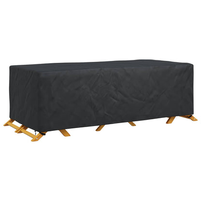 Furniture Cover Plain Black 300 x 110 x 70 cm 210D