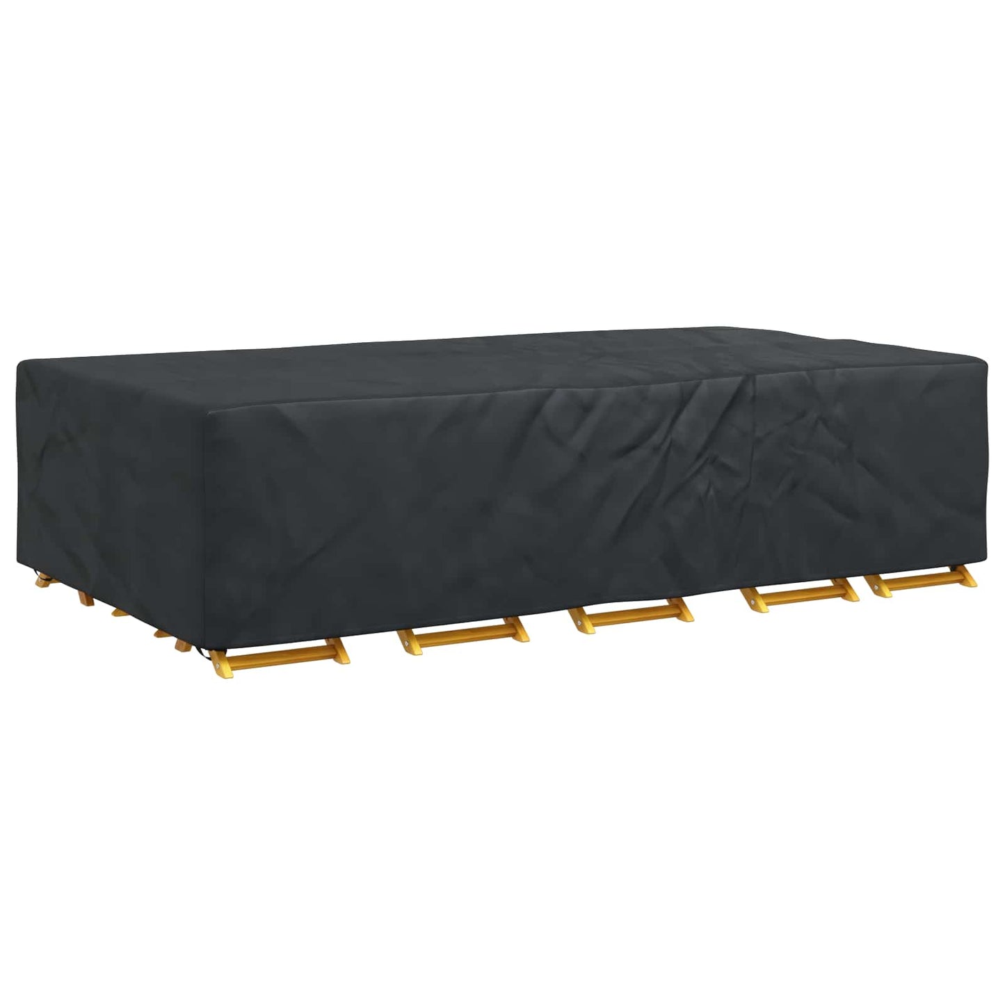 Furniture Cover Plain Black 305 x 190 x 85 cm 420D