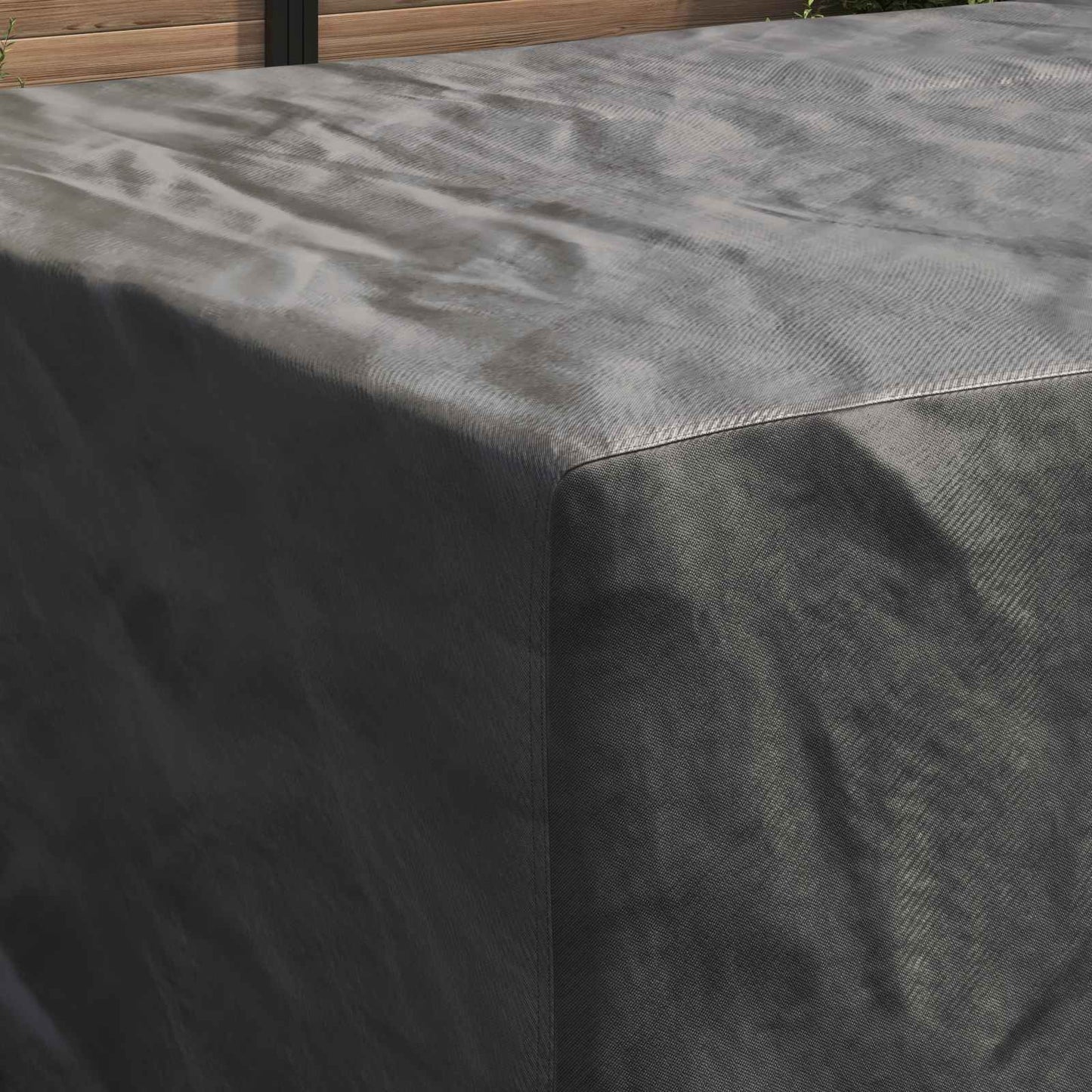 Furniture Cover Plain Black 315 x 180 x 74 cm 600D