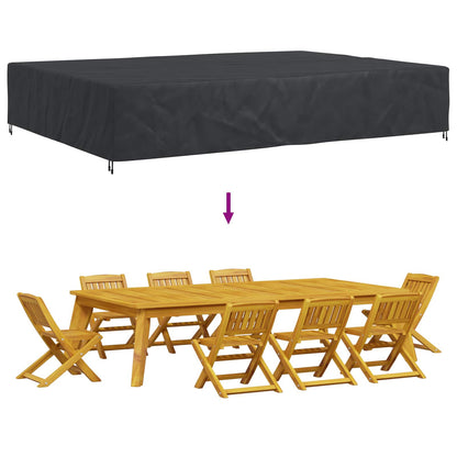 Furniture Cover Plain Black 400 x 300 x 70 cm 210D