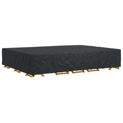 Furniture Cover Plain Black 400 x 300 x 70 cm 210D