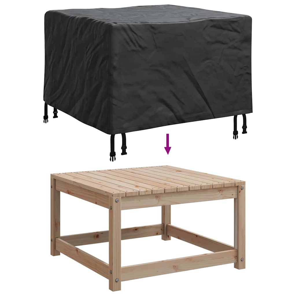 Furniture Cover Black 82 x 82 x 50 cm 210D Oxford Fabric