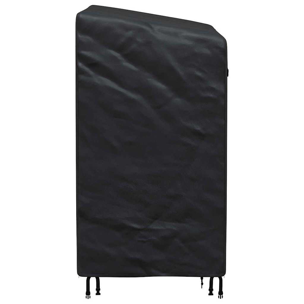 Outdoor Swing Cover Black 120 x 90 x 155 cm 210D Oxford Fbric