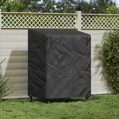 Outdoor Swing Cover Black 120 x 90 x 155 cm 420D Oxford Fbric