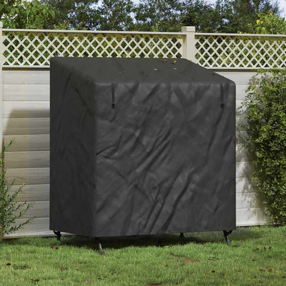 Outdoor Swing Cover Black 155 x 95 x 165 cm 210D Oxford Fbric
