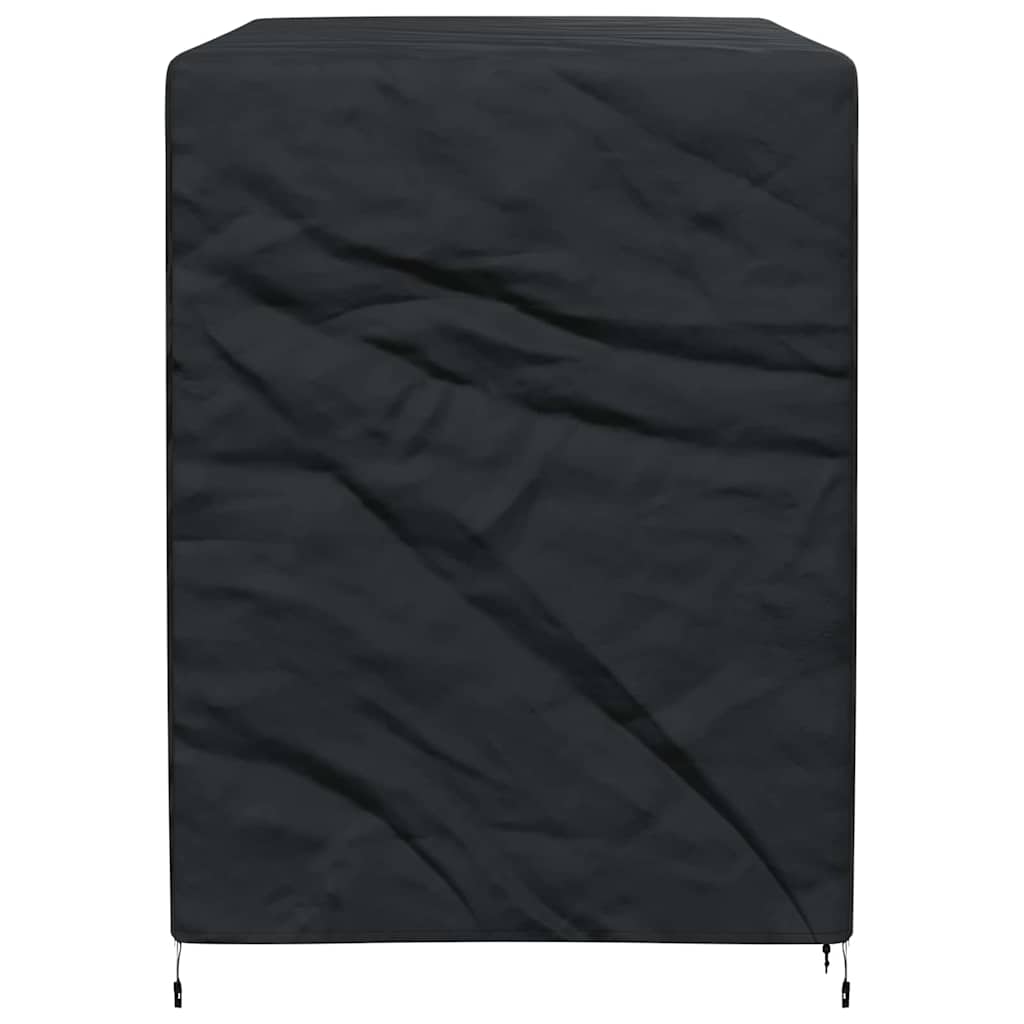 Outdoor Swing Cover Black 175 x 125 x 180 cm 600D Oxford Fabric