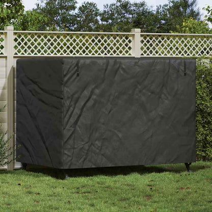 Outdoor Swing Cover Black 220 x 125 x 170 cm 600D Oxford Fbric