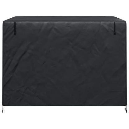Outdoor Swing Cover Black 220 x 125 x 170 cm 600D Oxford Fbric