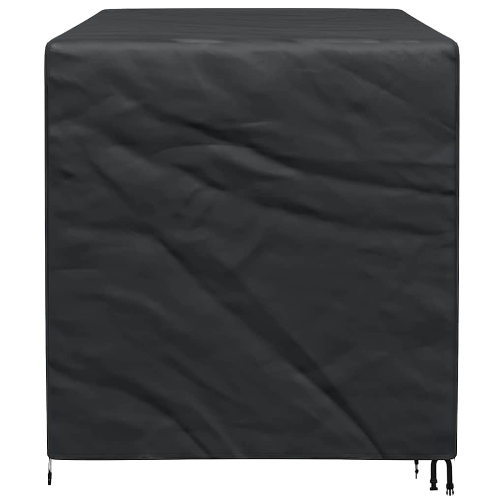 Outdoor Swing Cover Black 220 x 125 x 170 cm 600D Oxford Fbric