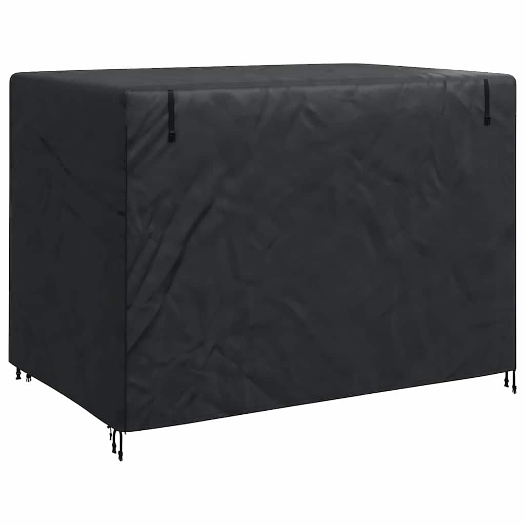 Outdoor Swing Cover Black 220 x 150 x 150 cm 210D Oxford Fbric