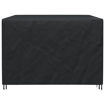 Outdoor Swing Cover Black 250 x 250 x 160 cm 210D Oxford Fbric