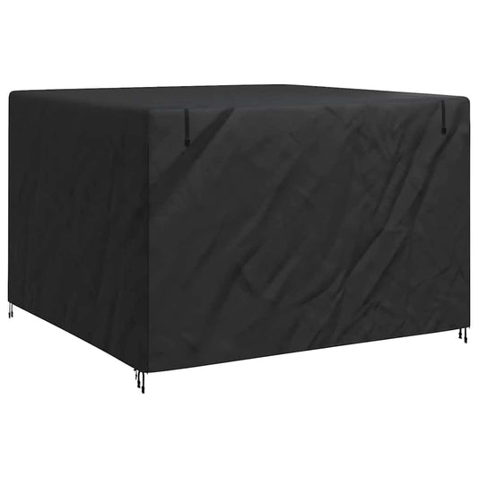 Outdoor Swing Cover Black 250 x 250 x 160 cm 420D Oxford Fbric
