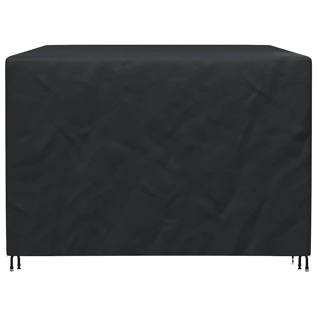 Outdoor Swing Cover Black 250 x 250 x 160 cm 420D Oxford Fbric