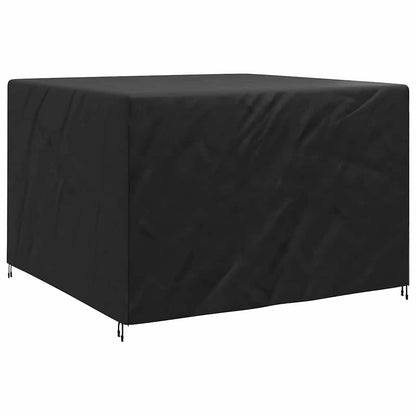 Outdoor Swing Cover Black 250 x 250 x 160 cm 600D Oxford Fbric