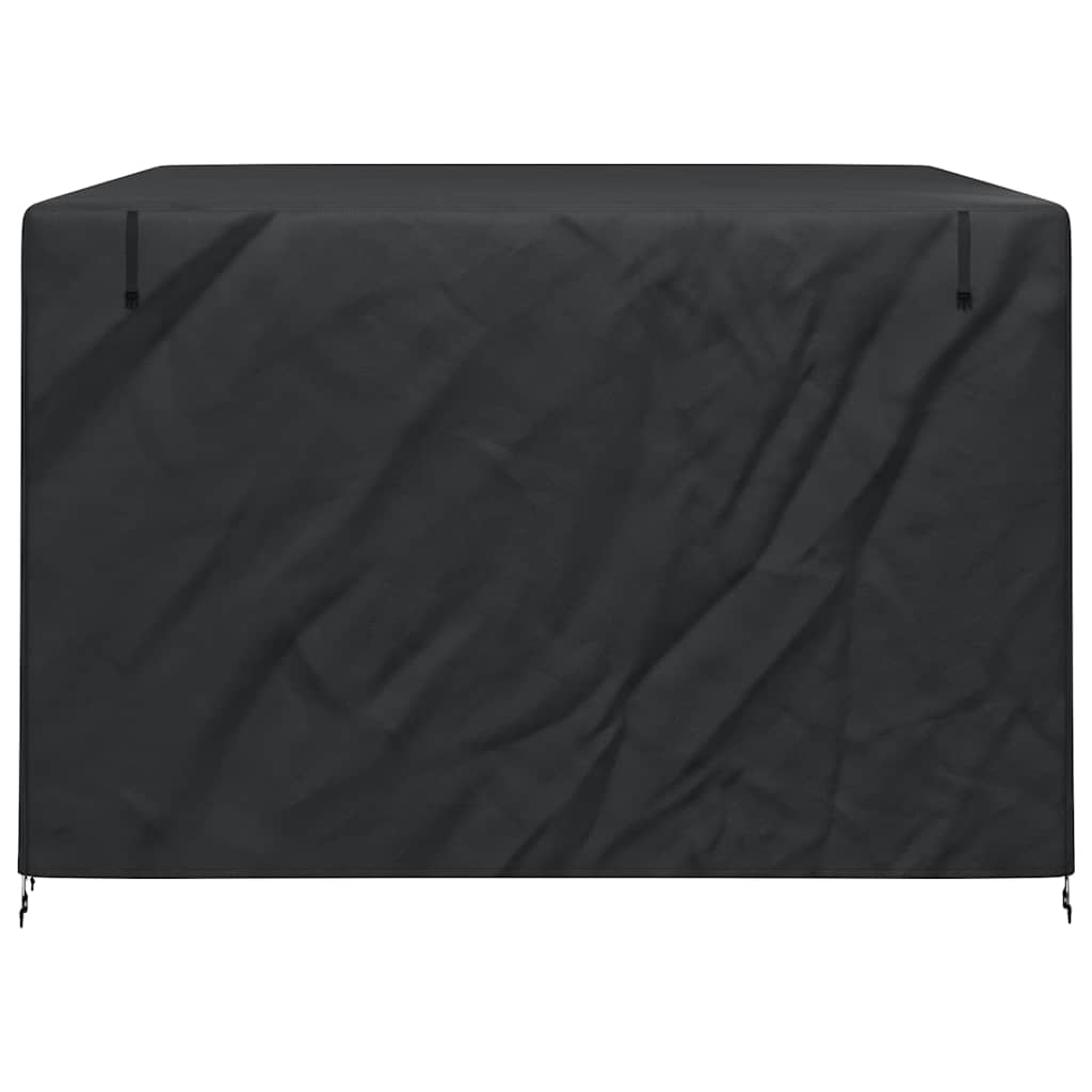 Outdoor Swing Cover Black 250 x 250 x 160 cm 600D Oxford Fbric