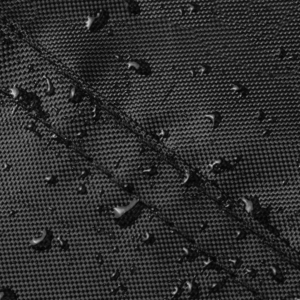 Pingpong Table Cover Plain Black 165 x 70 x 185 cm Fabric