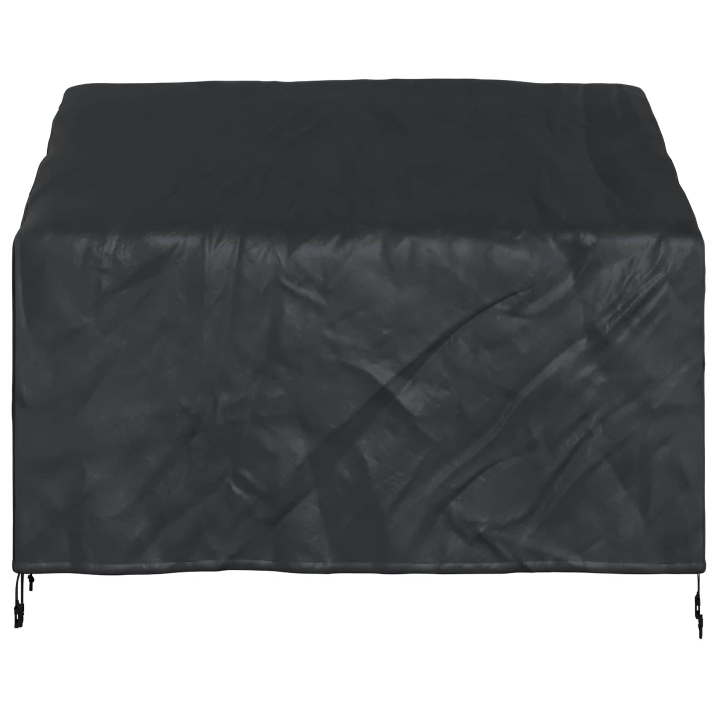 Garden Bench Cover Black 134 x 70 x 65 / 94 cm 420D Oxford Fbric