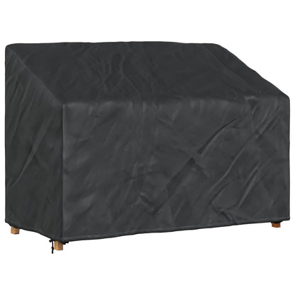 Garden Bench Cover Black 134 x 70 x 65 / 94 cm 420D Oxford Fbric