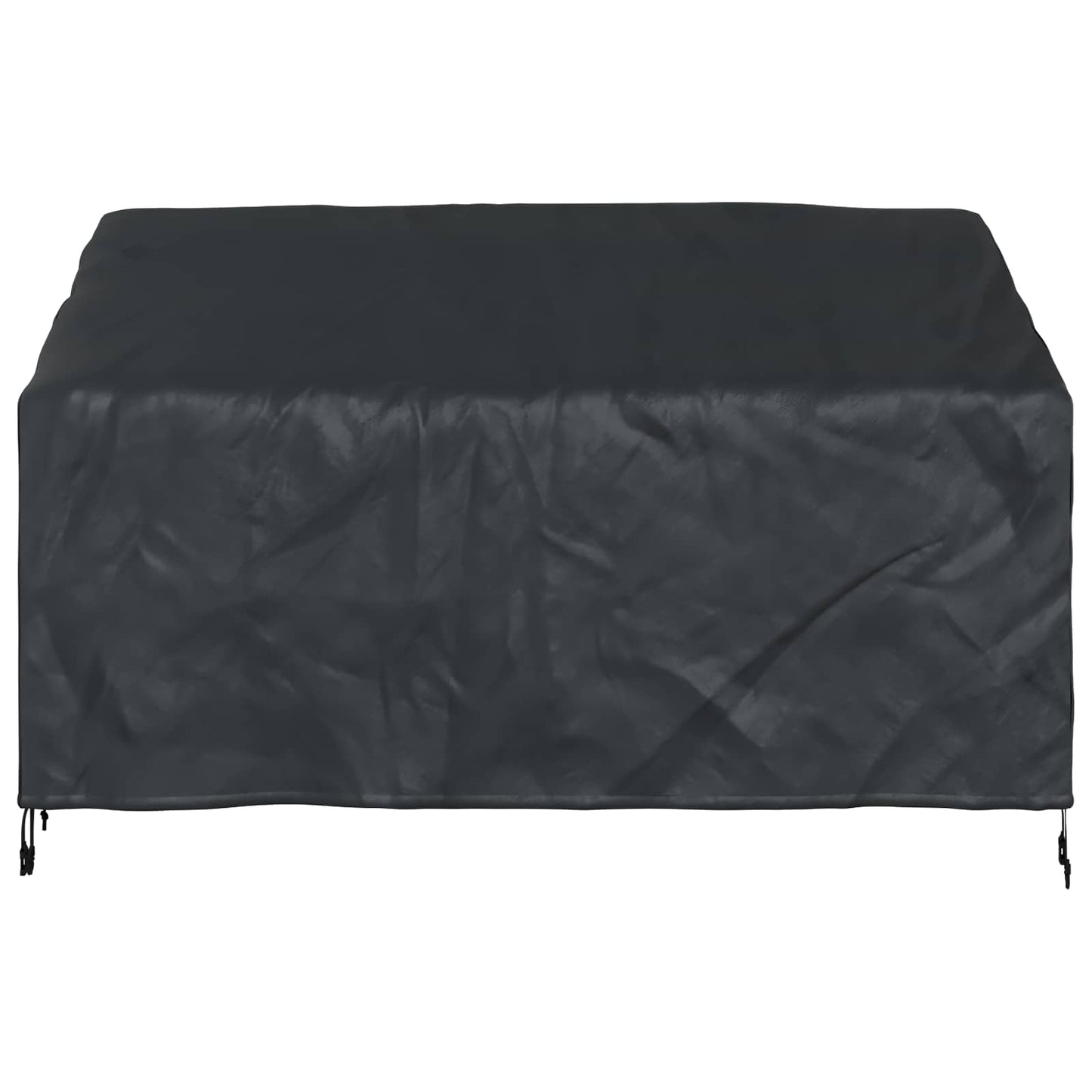 Garden Bench Cover Black 165 x 70 x 65 / 94 cm 210D Oxford Fbric