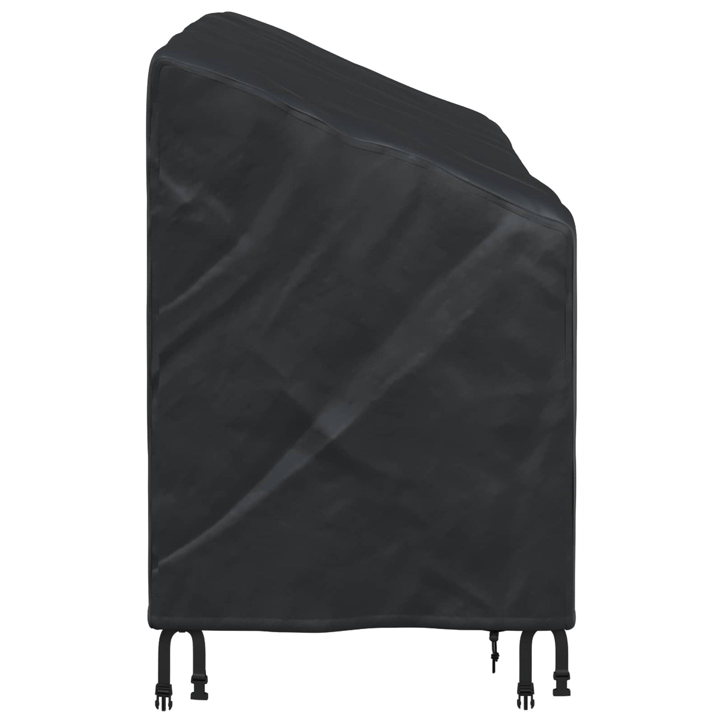 Garden Bench Cover Black 165 x 70 x 65 / 94 cm 420D Oxford Fbric
