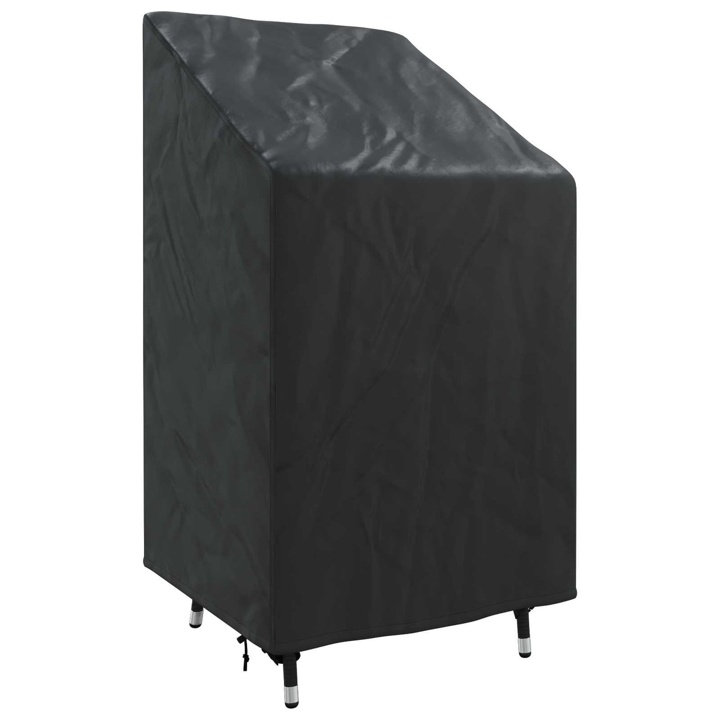 Garden Chair Cover Black 70 x 70 x 85 / 125 cm 210D Oxford Fbric