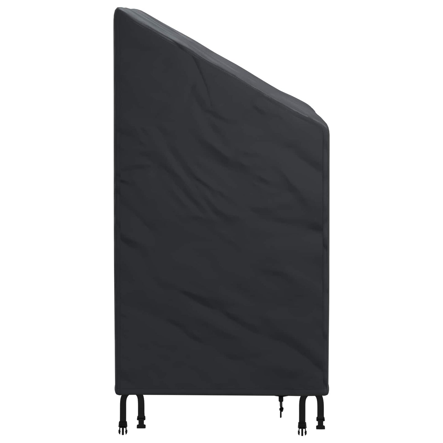 Garden Chair Cover Black 70 x 70 x 85 / 125 cm 210D Oxford Fbric