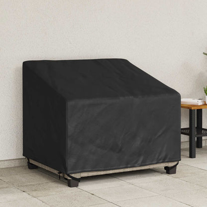 Garden Chair Cover Black 96 x 79 x 74 cm 210D Oxford Fbric