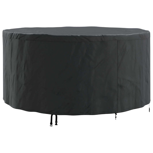 Furniture Cover Black 182 x 182 x 85 cm 420D Oxford Fbric