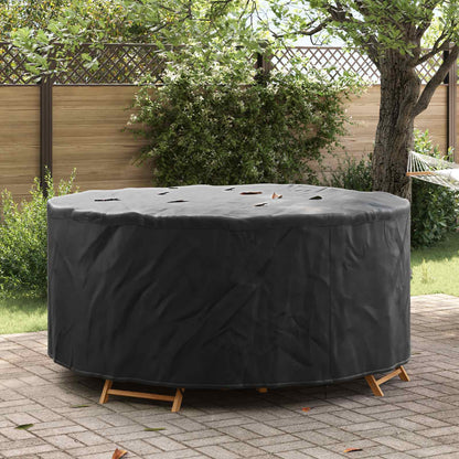 Furniture Cover Black 200 x 200 x 105 cm 210D Oxford Fbric