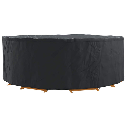 Furniture Cover Black 244 x 244 x 71 cm 210D Oxford Fabric
