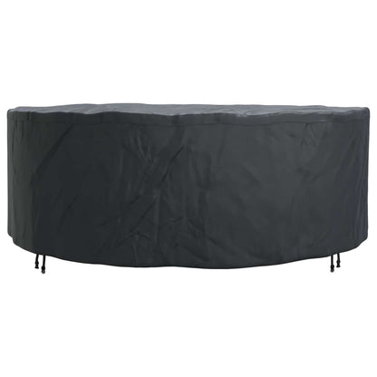 Furniture Cover Black 244 x 244 x 71 cm 600D Oxford Fabric