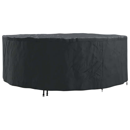 Furniture Cover Black 244 x 244 x 85 cm 210D Oxford Fabric