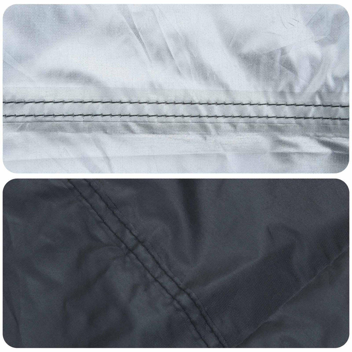 Furniture Cover Black 244 x 244 x 105 cm 420D Oxford Fabric