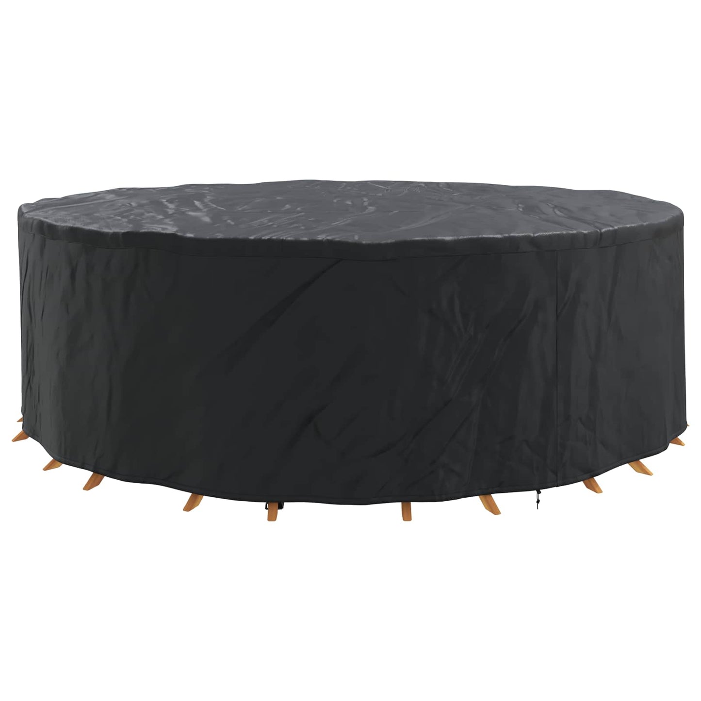 Outdoor Furniture Cover Black 279 x 279 x 71 cm 600D fabric