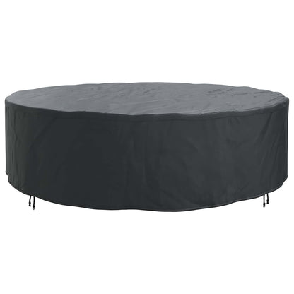 Outdoor Furniture Cover Black 320 x 320 x 71 cm 600D fabric