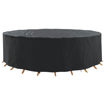Furniture Cover Black 320 x 320 x 105 cm 420D Oxford Fbric
