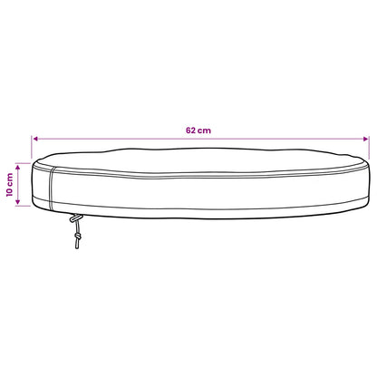 Outdoor Table Cover Black 62 x 62 x 10 cm 210D Oxford Fbric