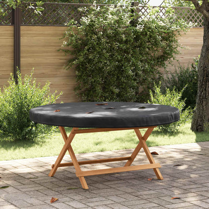Outdoor Table Cover Black 142 x 142 x 10 cm 210D Oxford Fbric