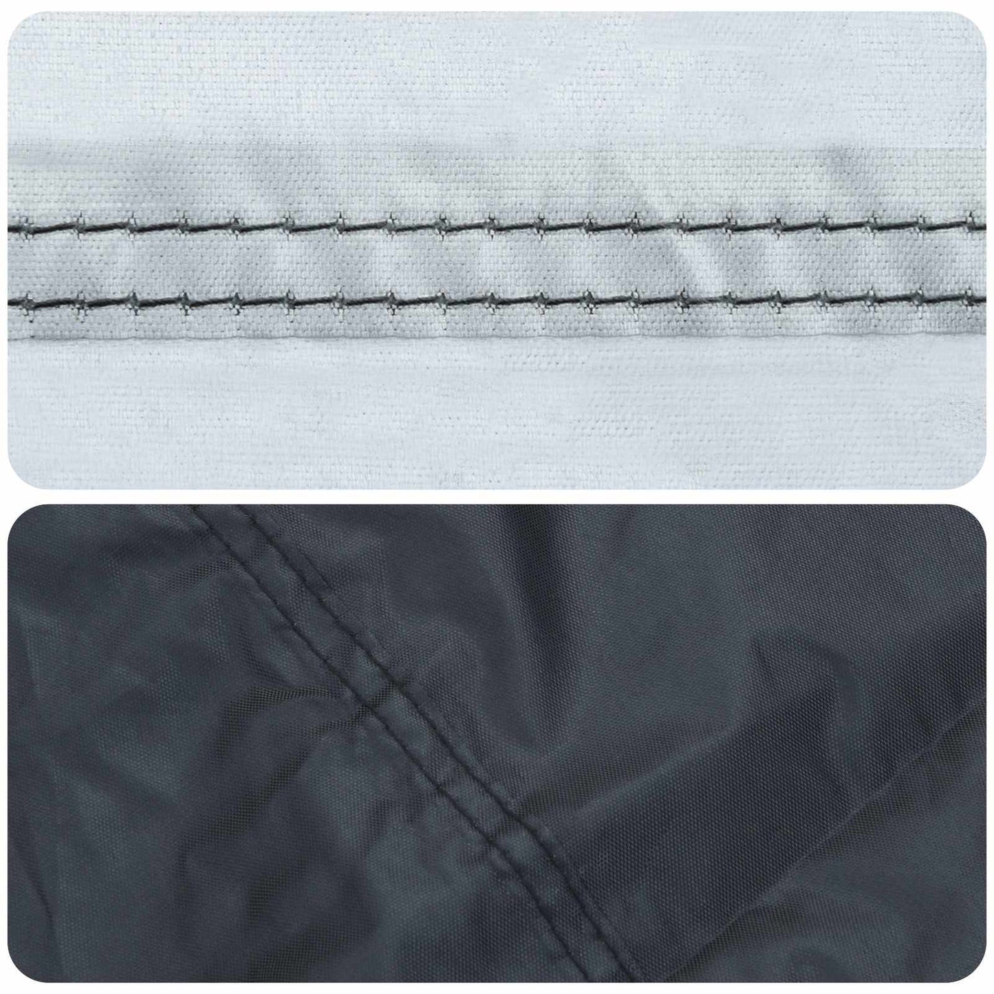 Table Cover Plain Black 62 x 62 x 15 cm Fabric