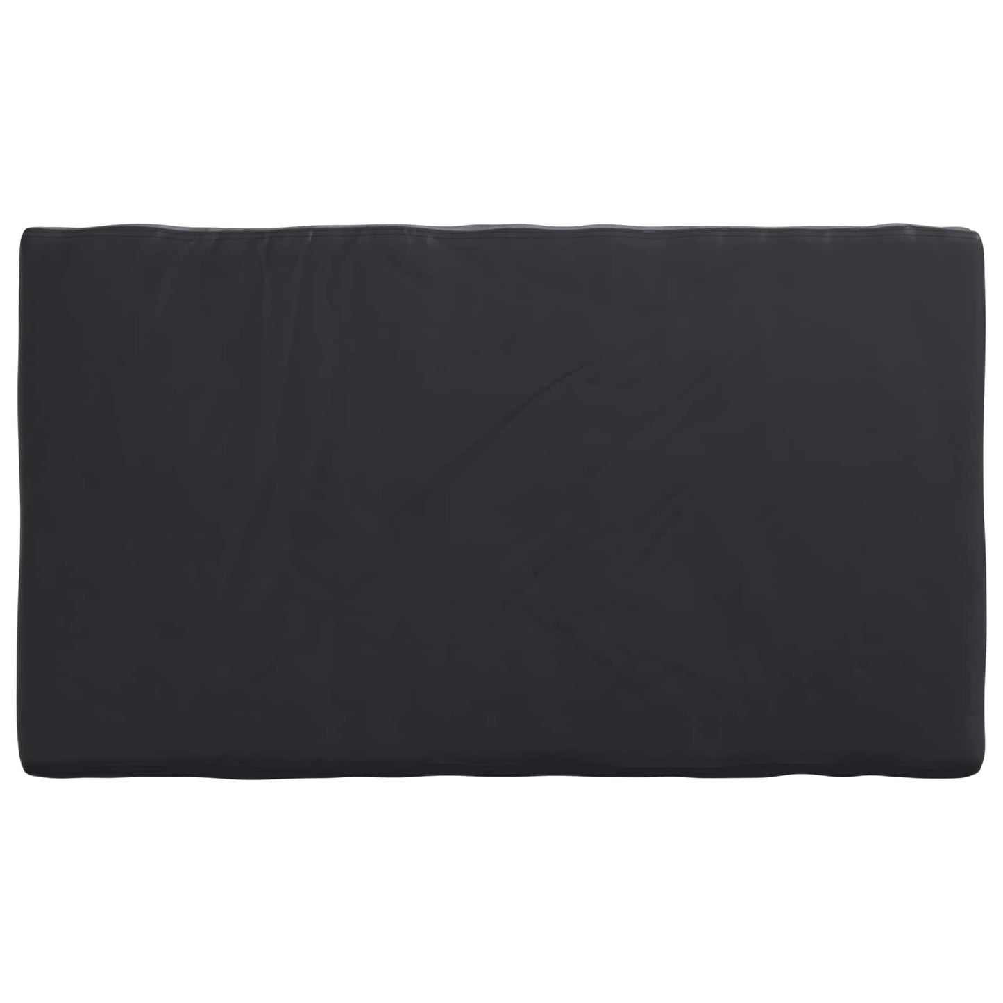 Table Cover Plain Black 122 x 72 x 15 cm Fabric