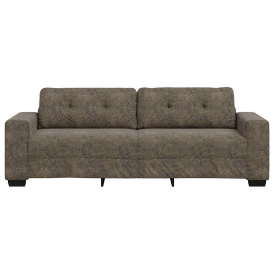 Sofa with Cushion Dark grey Faux leather