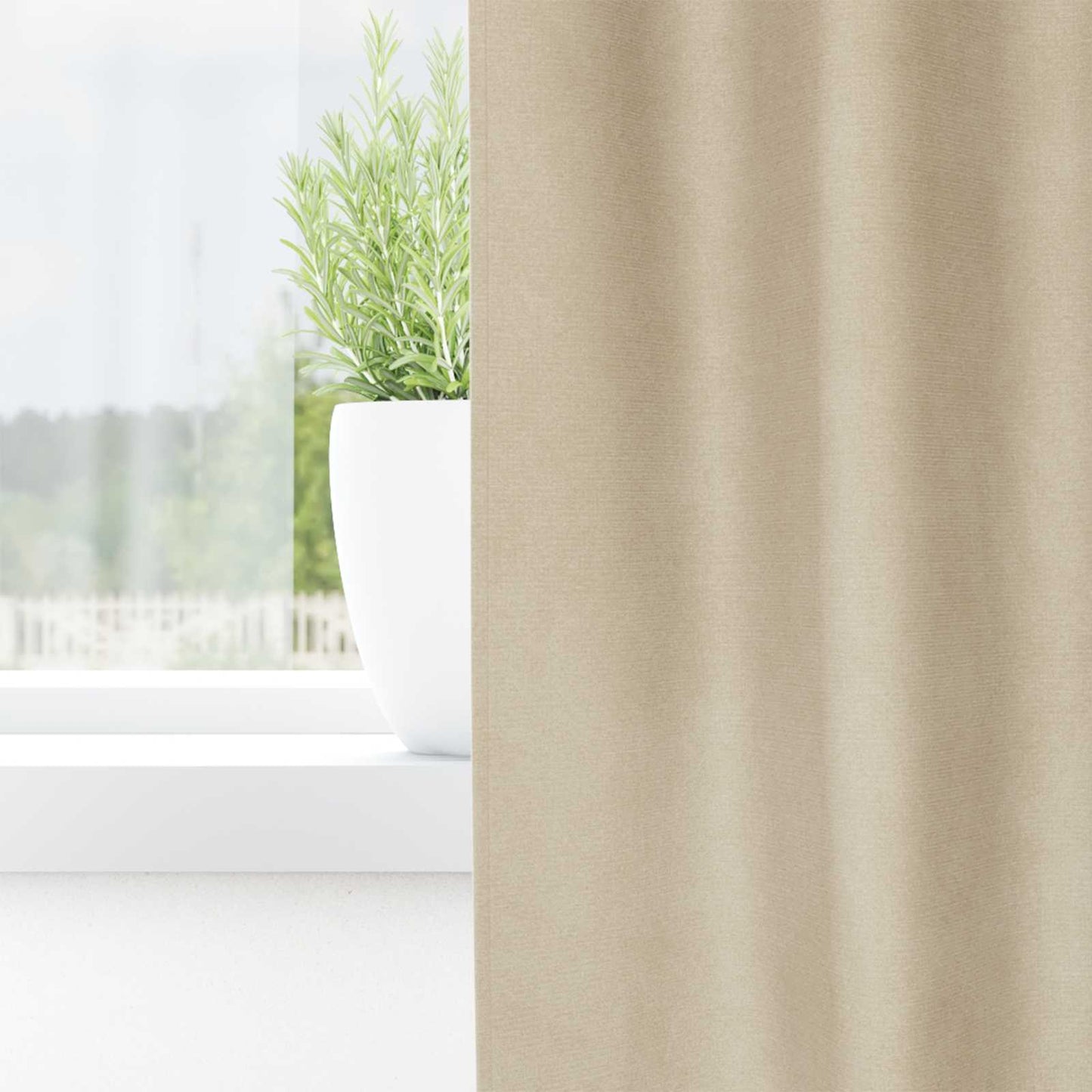 Blackout Curtains 2 pcs Cream 140 x 175 cm Velvet
