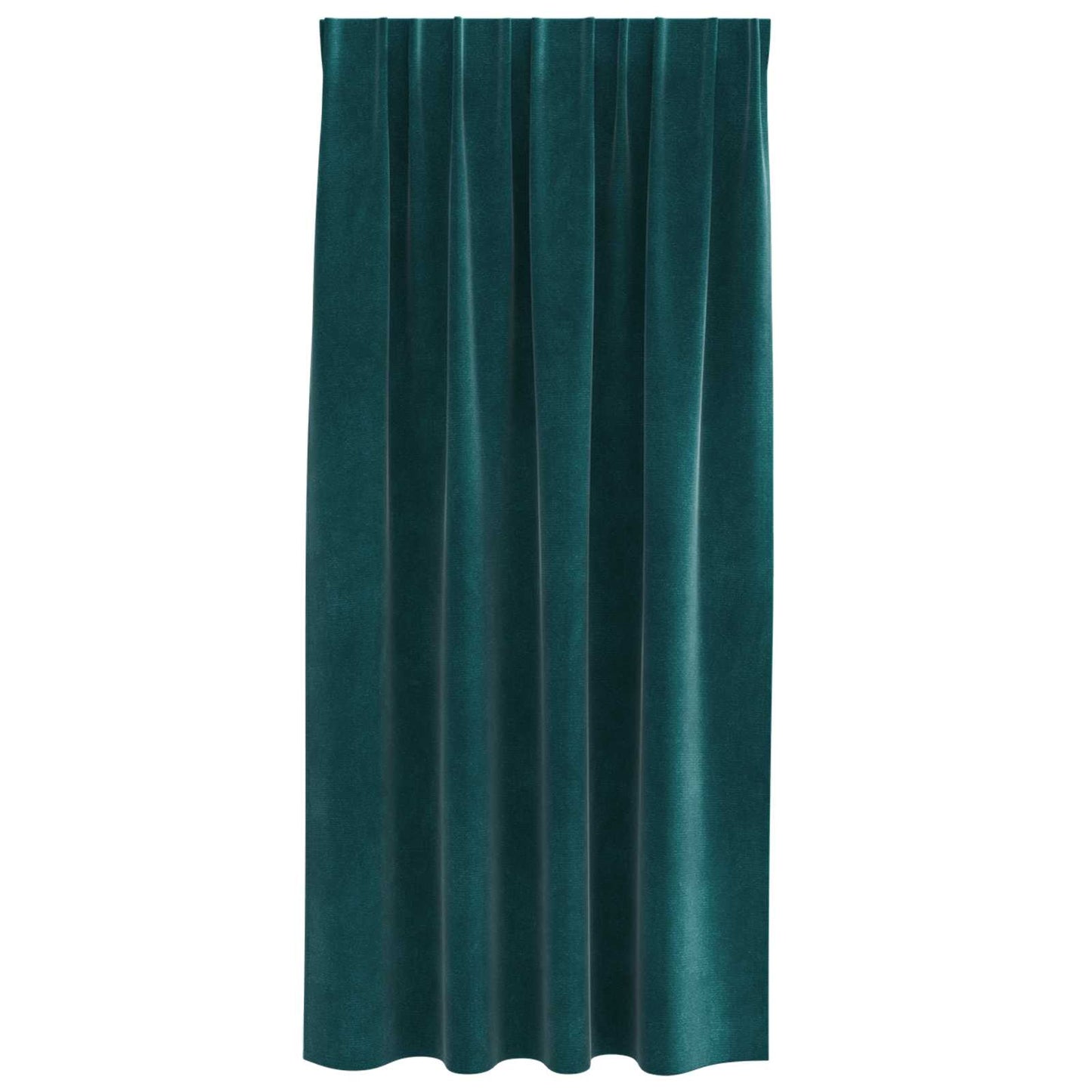 Blackout Curtains 2 pcs Dark Green 140 x 175 cm Velvet